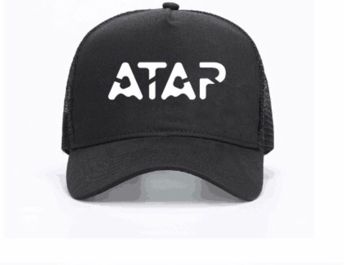 Black Trucker Cap